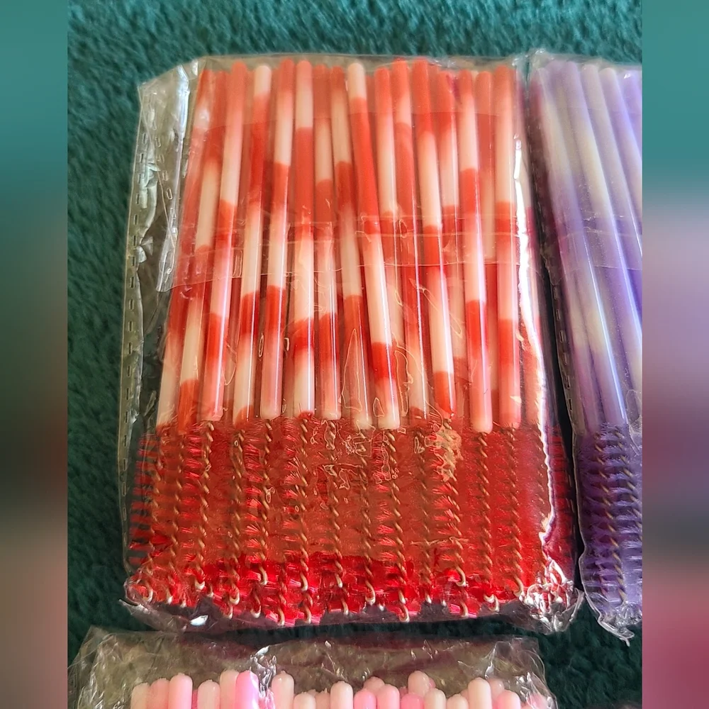 Colorful Disposable Mascara Wands